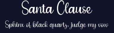 Santa Clause by Andi Moz — Script Handwritten Font — thumbnail 2