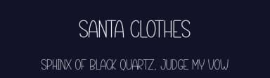 Santa Clothes by Andi Moz — Script Handwritten Font — thumbnail 2