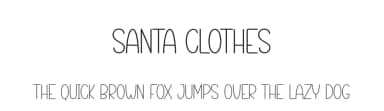 Santa Clothes by Andi Moz — Script Handwritten Font — thumbnail 1