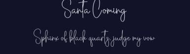 Santa Coming by Scratchones — Script Handwritten Font — thumbnail 2