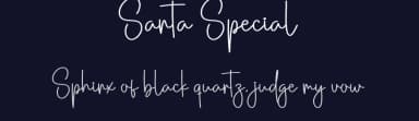 Santa Special by Scratchones — Script Handwritten Font — thumbnail 2