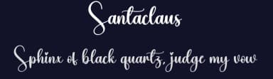 Santaclaus by Scratchones — Script Handwritten Font — thumbnail 2