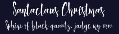 Santaclaus Christmas by Scratchones — Script Handwritten Font — thumbnail 2