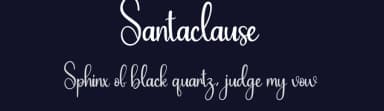 Santaclause by Andi Moz — Script Handwritten Font — thumbnail 2