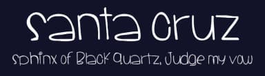 Santa Cruz by Des Gomez — Script Handwritten Font — thumbnail 2