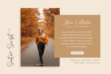 Santai Script Font by WDfont Creative — Script Handwritten Font — thumbnail 4