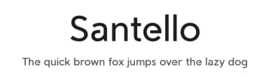 Santello by Aleksei Poteichuk — Sans Serif Font — thumbnail 1