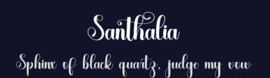 Santhalia by FreshtypeINK — Script Handwritten Font — thumbnail 2