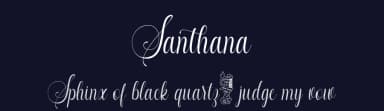 Santhana by Rochart Studio — Script Handwritten Font — thumbnail 2