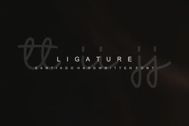 Santiago Font by pandastock — Script Handwritten Font — thumbnail 6