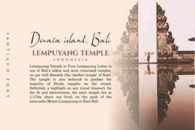 Santiago Font by JavaPep by JavaPep — Script Handwritten Font — thumbnail 5