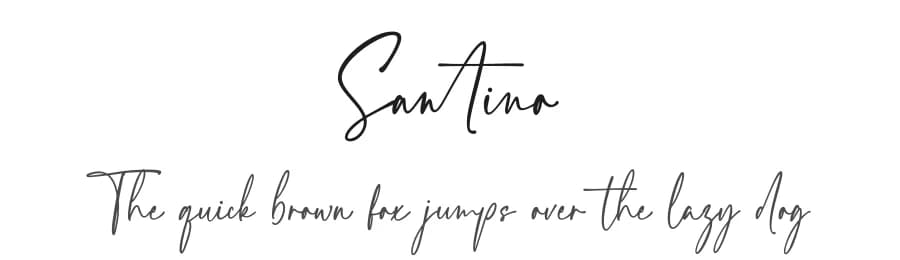 Santino by Pen Culture — Script Handwritten Font
