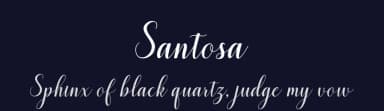 Santosa by zulkhairilettering — Script Handwritten Font — thumbnail 2