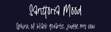 Santtoria Mood by Colllab Studio — Script Handwritten Font — thumbnail 2