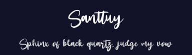 Santtuy by StringLabs Creative Studio — Script Handwritten Font — thumbnail 2