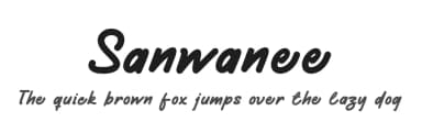 Sanwanee by Halymunt Studio — Script Handwritten Font — thumbnail 1