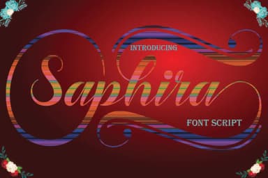 Saphira Font by naldystudio — Script Handwritten Font — thumbnail 2