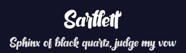 Sarllett by DumadiStyle — Script Handwritten Font — thumbnail 2