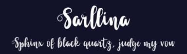Sarllina by Aqeela Studio — Script Handwritten Font — thumbnail 2