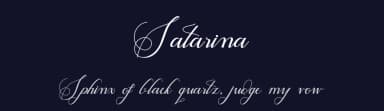 Satarina by belovestudio — Script Handwritten Font — thumbnail 2