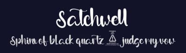 Satchwell by Kong Font — Script Handwritten Font — thumbnail 2