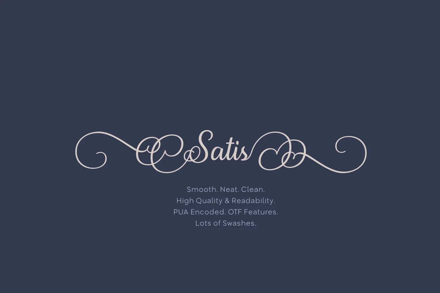 Satis Font by Creative Fabrica Fonts — Script Handwritten Font — preview 1