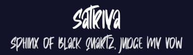 Satriya by Skiiller Studio — Script Handwritten Font — thumbnail 2