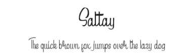 Sattay by Omotu Studio — Script Handwritten Font — thumbnail 1