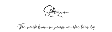 Sattersoon by Garisman Studio — Script Handwritten Font — thumbnail 1