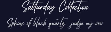 Satturday Collection by Lettersiro Studio — Script Handwritten Font — thumbnail 2