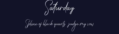 Saturday by Haksen Studio — Script Handwritten Font — thumbnail 2