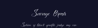 Savage Brush by JunCreative — Script Handwritten Font — thumbnail 2