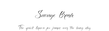 Savage Brush by JunCreative — Script Handwritten Font — thumbnail 1