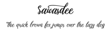 Sawasdee by Typhoon Type - Suthi Srisopha — Script Handwritten Font — thumbnail 1