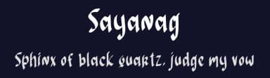 Sayanag by Lontong Lodeh — Script Handwritten Font — thumbnail 2