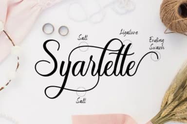 Sayidah Font by MJB Letters — Script Handwritten Font — thumbnail 3