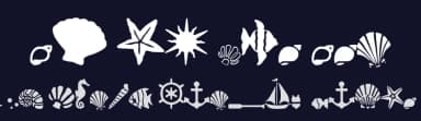 SC By The Sea by Lisa Rohrbaugh — Dingbats Font — thumbnail 2