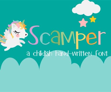 Scamper Font by Illustration Ink — Script Handwritten Font — thumbnail 1