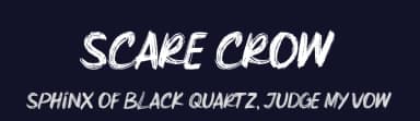 Scare Crow by Scratch Design — Script Handwritten Font — thumbnail 2