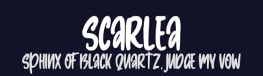 Scarlea by Skiiller Studio — Script Handwritten Font — thumbnail 2