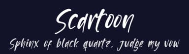 Scartoon by Letterena Studios — Script Handwritten Font — thumbnail 2