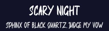 Scary Night by Skiiller Studio — Script Handwritten Font — thumbnail 2