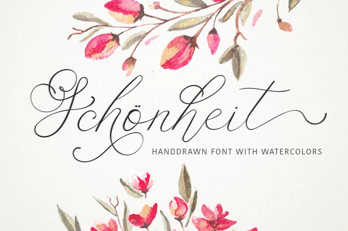 Schönheit Font by Red Ink — Script Handwritten Font