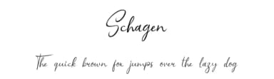 Schagen by Khurasan — Script Handwritten Font — thumbnail 1