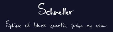 Schneller by Lis Bokt — Script Handwritten Font — thumbnail 2
