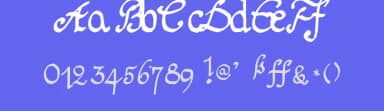 Schnitger 1680 by BCa — Script Handwritten Font — thumbnail 3