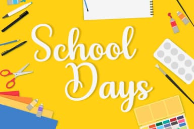 School Days Font by Silhouette America, Inc. — Script Handwritten Font — thumbnail 1