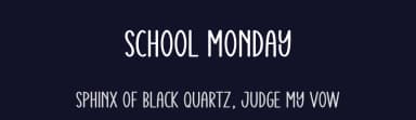 School Monday by Andi Moz — Script Handwritten Font — thumbnail 2