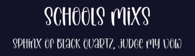 Schools Mixs by Inermedia Studio — Script Handwritten Font — thumbnail 2