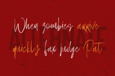 Schrader Font by Maulana Creative — Script Handwritten Font — thumbnail 6